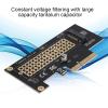 PCIE 3.0 x 4 NVMe Adapter Card with Integrated Enhancement, GEN3 Design for NVMe m.2 SSD, Compatible with PCIE x 4 x 8 x 16 Slots, Upgrade Hard Disk to PCIE view 4