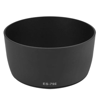 Camera Lens Hood, Lens Hood Plastic Black Lens Hood with High Performance for Camera Lens