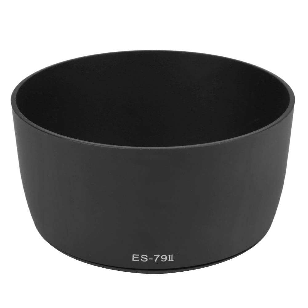 Camera Lens Hood, Lens Hood Plastic Black Lens Hood with High Performance for Camera Lens