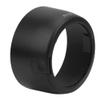Camera Lens Hood, Lens Hood Plastic Black Lens Hood with High Performance for Camera Lens view 2