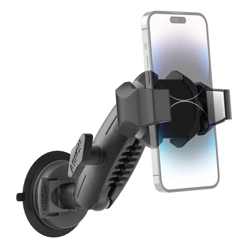 ARKON Mounts SkyHold Steering Yoke Tablet Clamp Mount for Airplanes | Universal Tablet Fit | Solid C-Clamp | Designed for Aviation | Compatible with iPad, Galaxy, Google, and More