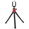 11.8inch Phone Tripod, 2-in-1 Selfie Stick Tripod Portable Flexible Rubber Octopus Tripod Stand Bracket, Video Shooting Equipment for Camera and Smart Phone view 1
