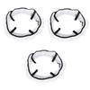 OSALADI 3pcs Foldable Ring Light Diffuser Cover Flash Diffuser for Photography Streaming view 1
