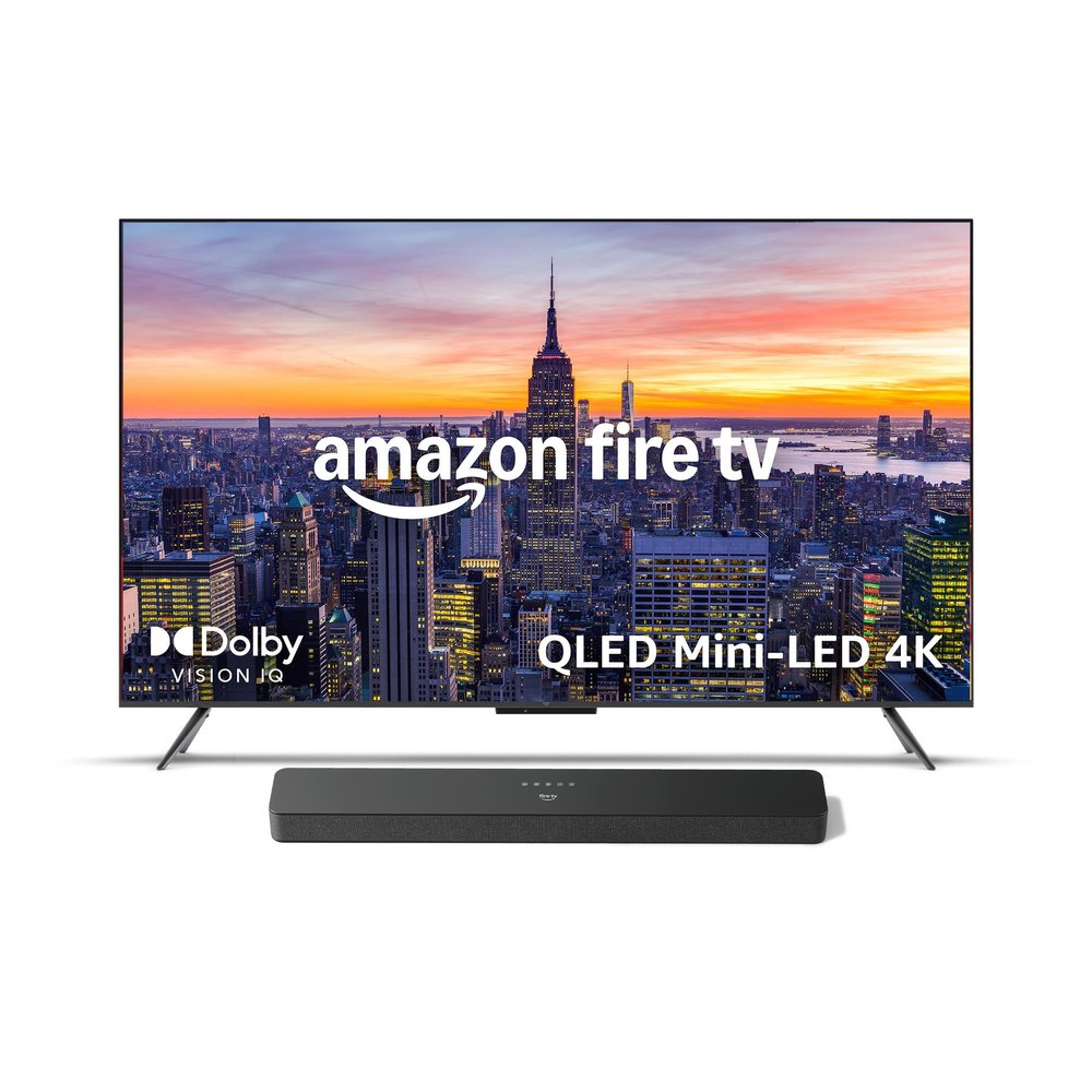 Amazon Fire TV 65" Omni Mini-LED Series with Fire TV Soundbar Plus
