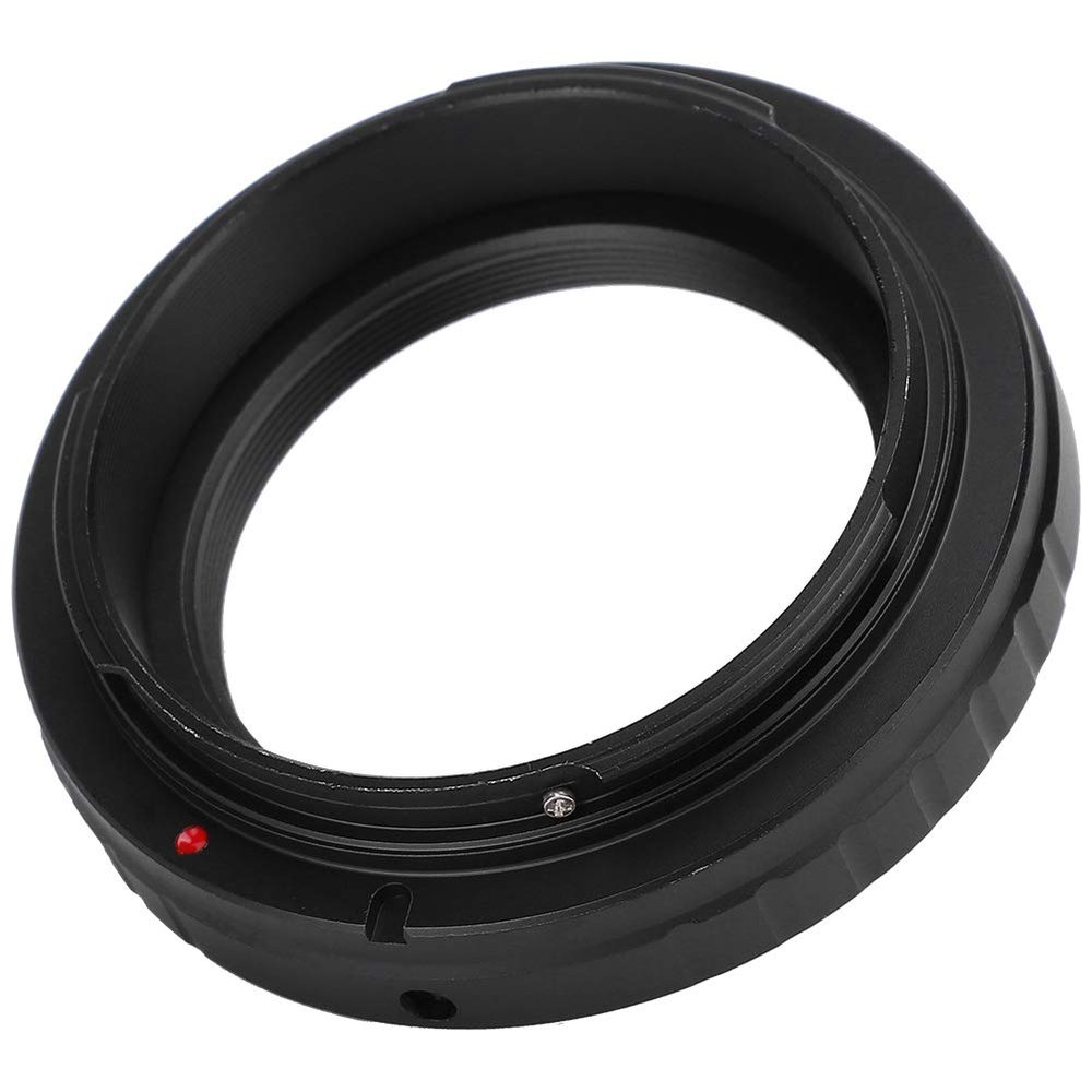 Wisoqu T2- Lens Adapter Ring for T2 Mount Lens to for EF Mount Camera Body, Exquisite Workmanship and Easy to Assemble