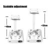 LHXEQJAM Projector Lifting Bracket 40-43cm Telescopic Adjustment L007 Projector 4 Screw Holes view 2