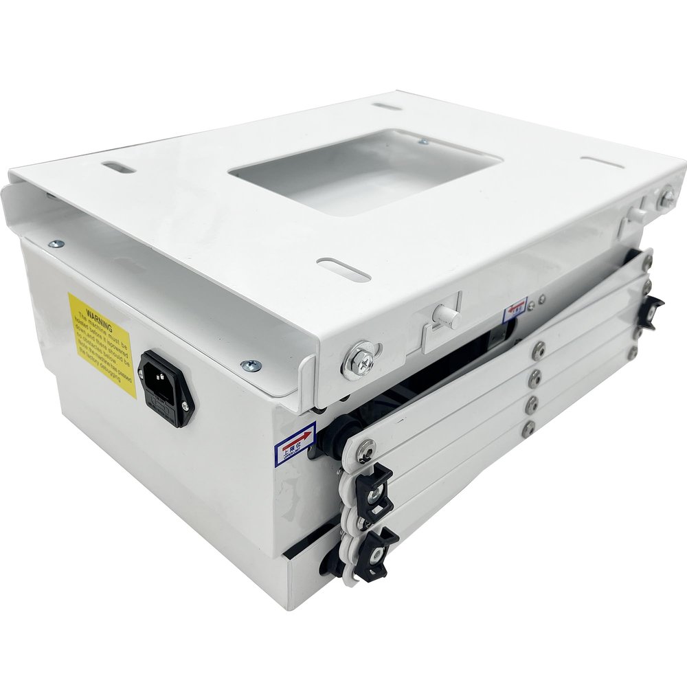 HQHAOTWU Projector Lift 39''Electric Projector Mount Hidden Ceiling Projector Bracket 19.69'' Base Automatic Lift Projector Electric Motorized Projector Mount Hanger 22Lb Load Capacity 110V