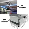 HQHAOTWU Projector Lift 39''Electric Projector Mount Hidden Ceiling Projector Bracket 19.69'' Base Automatic Lift Projector Electric Motorized Projector Mount Hanger 22Lb Load Capacity 110V view 3