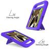 Compatible with Lenovo Tab P11 Plus/P11 Case (2021/2020) TB-J606F/TB-J606X/TB-J616F, Lightweight EVA Shockproof Stand Protective Case, Kid Friendly Cute Tablet Cover W Shoulder Strap (Purple) view 4