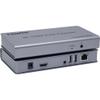 ENS HDMI KVM USB Extender, up to 300FT, Pair of Transmitter and Receiver, CAT5E, CAT6, 1080P and 4K, Long Distance Transmission with USB 2.0 Ports for Remote Keyboard & Mouse Control view 1