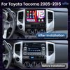 4Core+64GB Car Radio for Toyota Tacoma 2005-2015: Upgrade Stereo Replacement 9" 1280 * 800 HD Touchscreen with Carplay Android Auto - 5GWiFi GPS FM Bluetooth Backup Camera SWC view 2