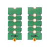 2 Pack M.2 NVME SSD Hard Drives 2230 to 2242 2260 2280 Expansion Card Holder, NVME M.2 SSD Hard Drives 2242 to 2260 2280 Expansion Board Converter Adapter Green view 1