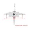360 Degree TV LCD Projector Accessories Spotlight Ceiling Mount Wall Mount Bracket view 2