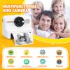 HiMont Kids Instant Print Camera, 1080P HD Kids Camera Instant Print with 3 Rolls Print Paper & 32GB Card, Ideal Kid Toys Gifts for Boys & Girls Age 3-14 (Black) view 2