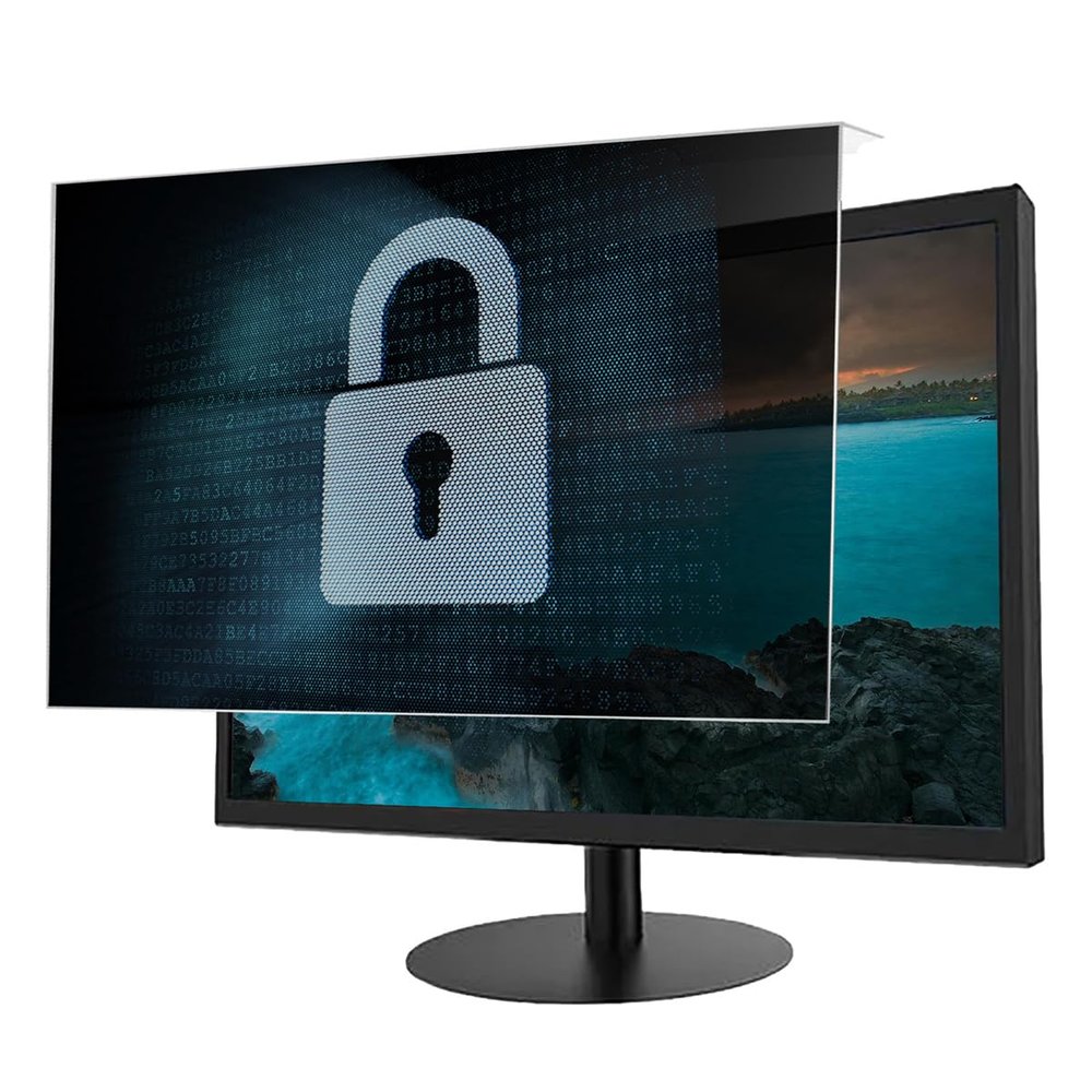 JC JCSKY 24 Inch Privacy Screen for 16:9/16:10 Widescreen Computer Monitor, Removable Anti Blue Light Screen Filter Shield -Hanging,24" (16:10) (540mm*340mm)