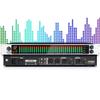 Digital Equalizer, Single/Double 31-Band Stereo Graphic EQ, with LED Light Display, 10 Preset Effects, PC Debugging, Automatic Noise Reduction, High, Mid and Bass Adjustment, for Recording Studio(Sing view 1