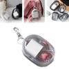 Mobile Phone Charger Organizer Bag, Waterproof Portable Storage Bag, Mini Clear Hard Shell Zipper Case, Charging Cable Storage Bag, Space-Saving Travel Accessories (1pcs White) view 1