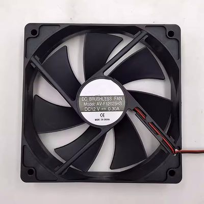 for DC12V0.30A AV-F12025HS 12cm 4-inch Chassis Power Supply Cooling Fan