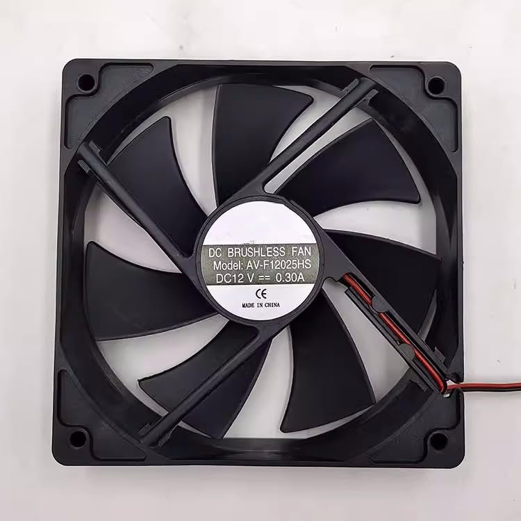 for DC12V0.30A AV-F12025HS 12cm 4-inch Chassis Power Supply Cooling Fan