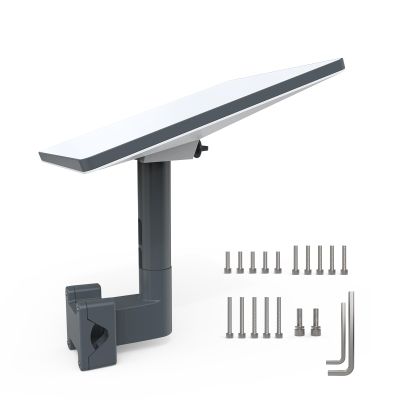 HOLACA Starlink Mini Mount, Starlink Mini RV Ladder Mount, Aluminum Alloy Starlink Kit with Installation Range 0.8"-1.97(20mm-50mm) Pipe Adapter for RV/Ladder/Pole/Rack/Roof