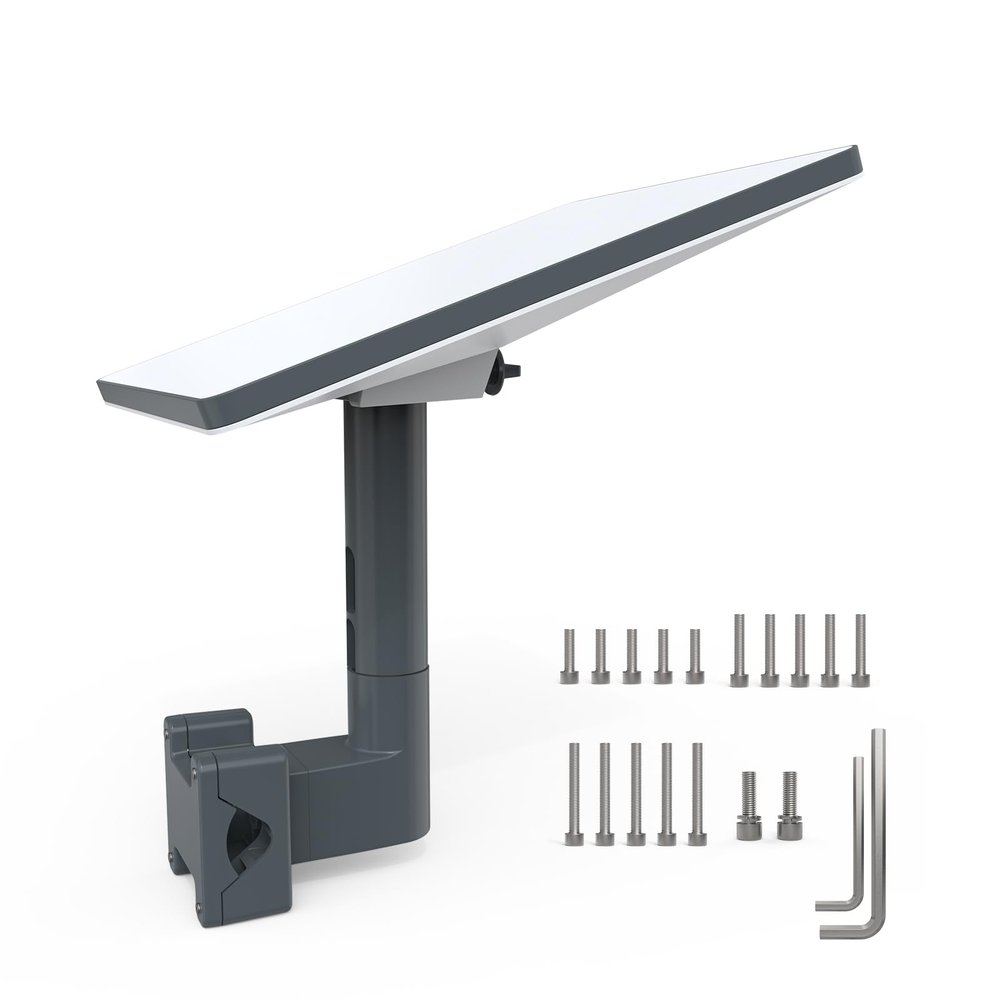 HOLACA Starlink Mini Mount, Starlink Mini RV Ladder Mount, Aluminum Alloy Starlink Kit with Installation Range 0.8"-1.97(20mm-50mm) Pipe Adapter for RV/Ladder/Pole/Rack/Roof