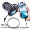 Camulti Camera OTG Cable, Mini 8 Pin to USB Type C, 1.5m, View Camera Photos from Phone, Download Camera Pictures to Andriod Phone, Compatible with Sony Nikon CoolPix Fuji Panasonic Sanyo view 2