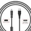Camulti Camera OTG Cable, Mini 8 Pin to USB Type C, 1.5m, View Camera Photos from Phone, Download Camera Pictures to Andriod Phone, Compatible with Sony Nikon CoolPix Fuji Panasonic Sanyo view 4