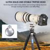 Low Profile Ball Head 55mm Tripod Ball Head ARTCISE KB55 Heavy Duty Tripod Head All Metal CNC Machining with 360 Panoramic Arca Type QR Plate for Tripod, Max Load 88lbs /40kg view 3