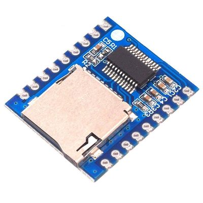 Mini MP3 Player Module Serial Control MP3 Player Audio Voice Module Board Support SD Card TF Card U Disk