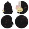 ALINUOYQ Cute Cherry Print Preppy Bag Large Corduroy Bookbag Lightweight 17-In Laptop Bag Women Travel Aesthetic Backpack view 2