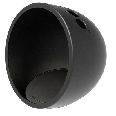 Aokicase Compatible with Amazon Echo Spot (2024 Gen) Silicone Protective Case, Echo Spot Case, Echo Spot, No Screws Required, Speaker Accessories, Protective Case (Echo Spot, Black, A347)