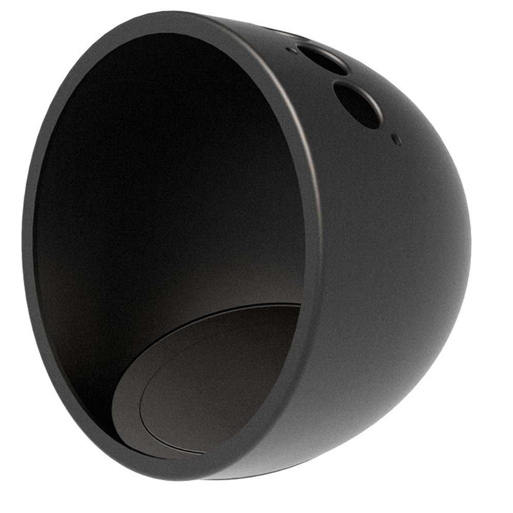 Aokicase Compatible with Amazon Echo Spot (2024 Gen) Silicone Protective Case, Echo Spot Case, Echo Spot, No Screws Required, Speaker Accessories, Protective Case (Echo Spot, Black, A347)