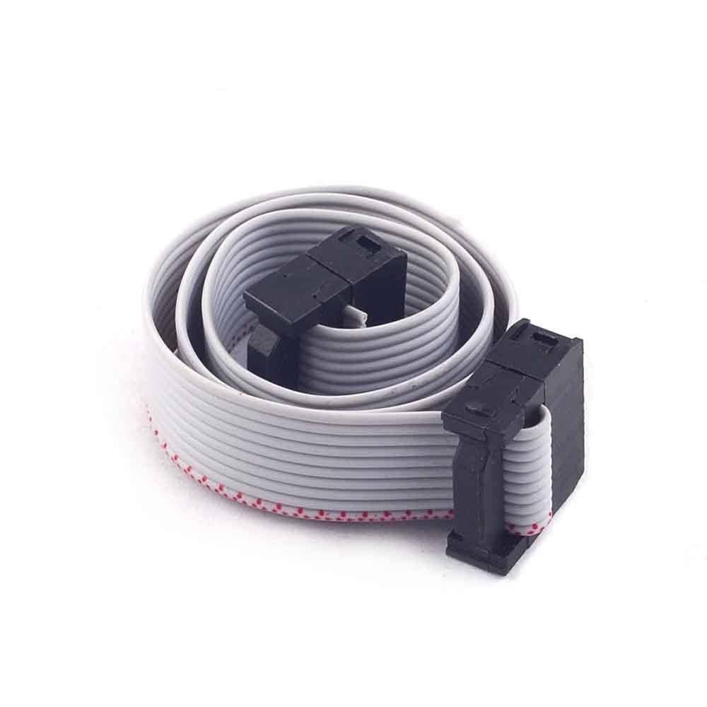 10PCS 10pin (2X5) IDC Flat Ribbon Cable Wire for ISP JTAG 2.54mm spacing Header 30CM