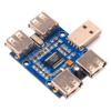 DC 5V USB HUB USB2.0 Hub Concentrator 4 Female USB Expansion Board Module DIY Electronic view 2