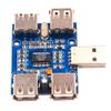 DC 5V USB HUB USB2.0 Hub Concentrator 4 Female USB Expansion Board Module DIY Electronic view 3