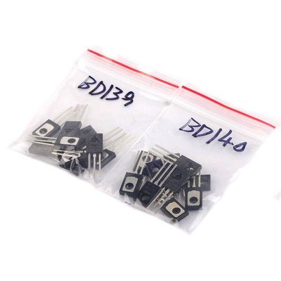 50PCS BD139 BD140 TO-126 (BD140 25PCS + BD139 25PCS)