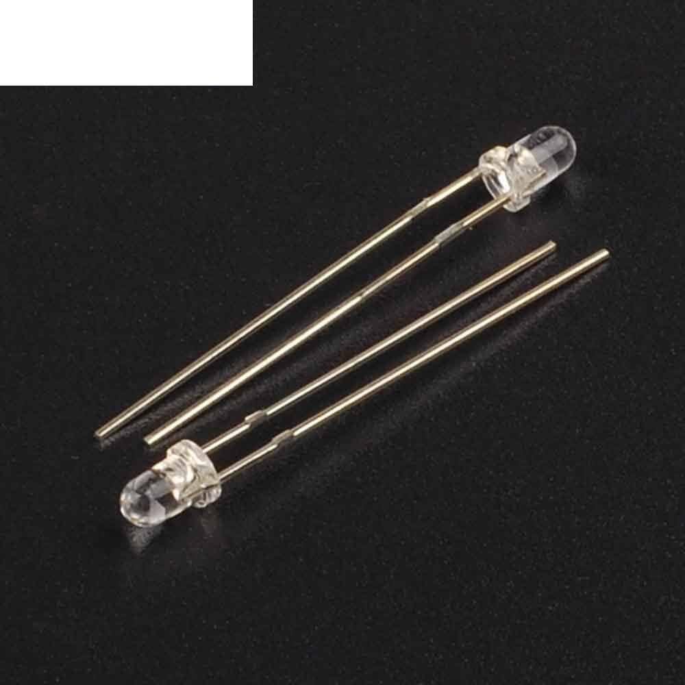 100PCS Infrared IR LED 3mm 940nm Infrared Emission Tube