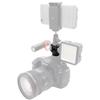 Cold Shoe Mount Adapter,Cold Shoe Extension - 3 Shoe Mount Extender for Camera,Monitor,Flash Accessories, Bracket for Monitors,Led Lights,Microphones,Audio Recorder,Cage,Rig,Video Camera view 2