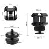 Cold Shoe Mount Adapter,Cold Shoe Extension - 3 Shoe Mount Extender for Camera,Monitor,Flash Accessories, Bracket for Monitors,Led Lights,Microphones,Audio Recorder,Cage,Rig,Video Camera view 4