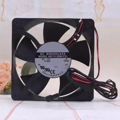 for 12738 12V 0.48A 12.7 cm AD1312MB-F51 ice Storage refrigerated Truck Exhaust Fan