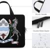 Botswana Coat of Arms Cute Laptop Sleeve Case Lightweight Computer Carrying Bag 10 Inch/12 Inch/ 13 Inch/15 Inch/17 Inch view 3