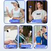 IXI MEGAPortable Handheld Fan,Speed(1-100) Adjustable Turbo Mini Fan,3000mAh Battery Rechargeable Personal Fan,Digital Display,Gifts for Women Men Travel/Camping/Outdoor (Blue) view 3