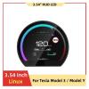 HUD Head Up Display Dashboard Instrument HD LCD SpeedometerCompatible for Tesla Model 3 Y 3.54inch Car Accessories(Compatible with AMD) view 2