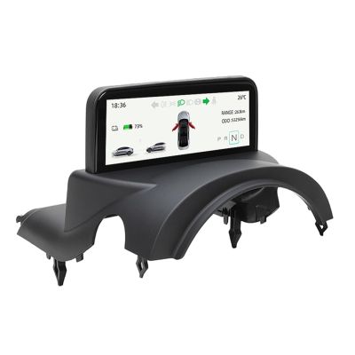 Dashboard Display HUD LCD Screen Instrument Digital Speed Monitor ClusterCompatible with Tesla Model 3 and Model Y