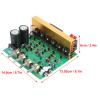 240W Subwoofer Power Amplifier Board, High Power 3 Channel Audio Amplifier Board, DIY Friendly with Low Noise Design view 3