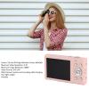 2.7K HD 48MP Digital Camera, Autofocus 16X Digital Zoom Anti Shake Vlogging Camera with 2.8in Screen for Kids, Teens, Adults (Pin k) view 4