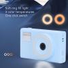 Yoidesu 4K HD Digital Camer, 16X Zoom 48MP Portable CCD Camera, Type C Auto Focus Camera with 2.4 Inch Screen 600mAh Battery, 128GB Expandable (Blue) view 2