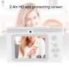 Digital Camera, 50MP HD 1080P Camera with 8X Zoom, Compact Vlogging Camera for Kid Student, Front Rear Dual Cameras with Filter (White) view 4