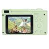 Digital Camera, 4K Kids Camera with Foldable Tripod, Compact Digital Camera with Screen, 8X Digital Zoom, Auto Light Fill for Hiking Outdoor Use (Green) view 2