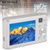 4K 48MP Digital Camera, Autofocus 16X Digital Zoom Anti Shake Compact Vlogging Camera with 2.8 Inch Screen for Kids, Teens, Adults (White) view 3